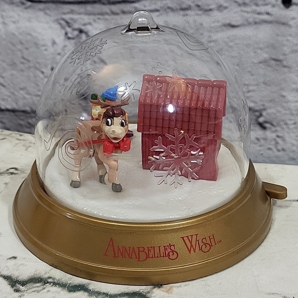 Vintage 1999 BlockBuster Annabelle's Wish Whirl Around Ornament